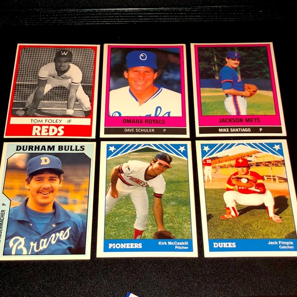 1980s-90s Minor League Baseball Lot 35-card mix - Picture 3 of 4